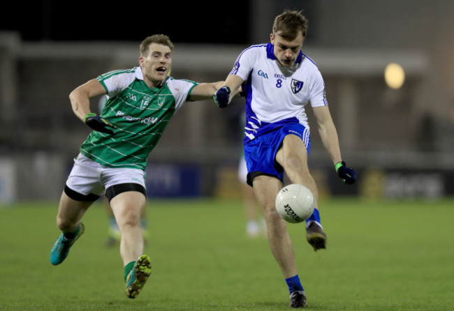 Kieran Martin with Enda Smith