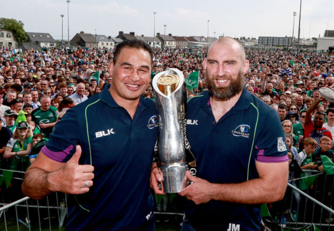 Pat Lam and John Muldoon