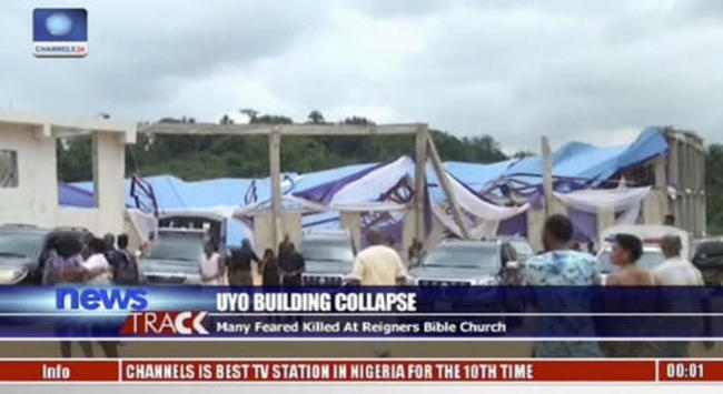 Nigeria-Collapsed Church