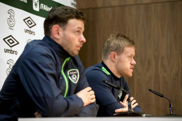 Andy Boyle and Daryl Horgan