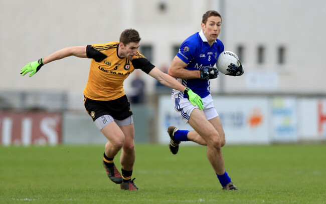 Eoin Donnelly with Gary Brennan