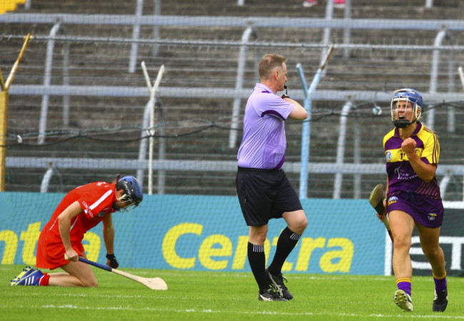 Katrina Parrock celebrates