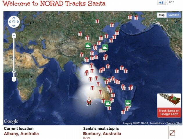 see where santa is right now