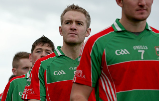 Noel McGrath during the team parade