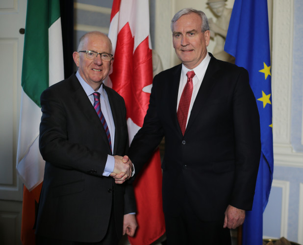 Canadian Ambassador to Ireland Kevin Vickers in Dublin