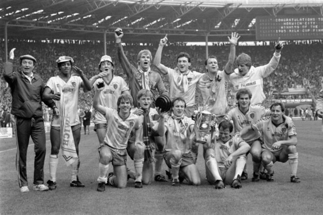 Soccer - Milk Cup - Final - Sunderland v Norwich City