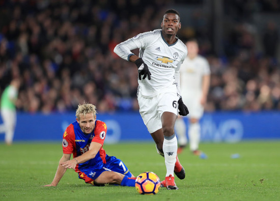 Crystal Palace v Manchester United - Premier League - Selhurst Park