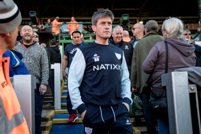 Ronan O'Gara before the game