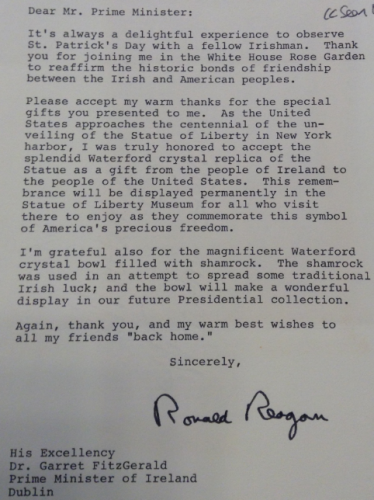Reagan Letter