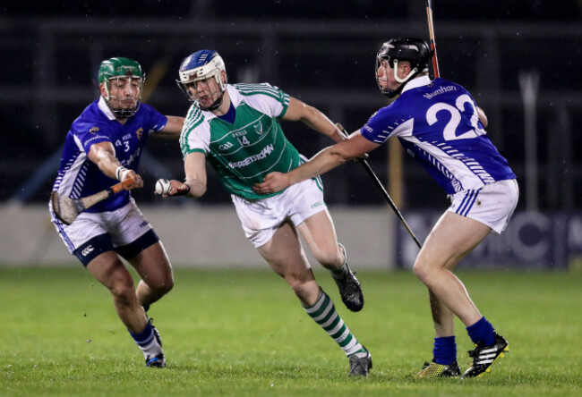 James Barry and Dan McCormack with TJ Reid