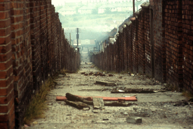 Northern Ireland - The Troubles - Cupar Street - Belfast