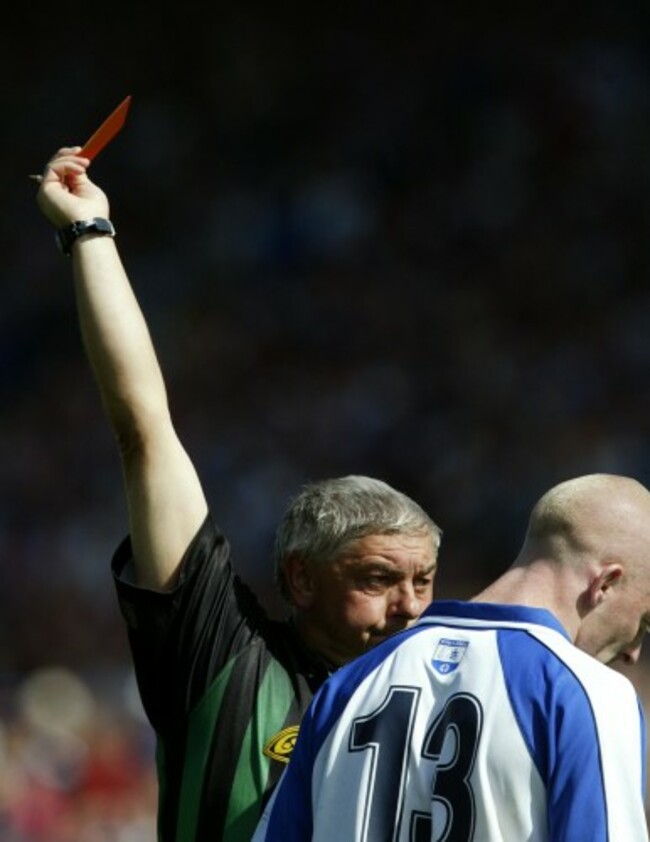 John Mullane sent off 27/6/2004