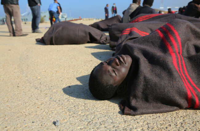 Mideast Libya Migrants