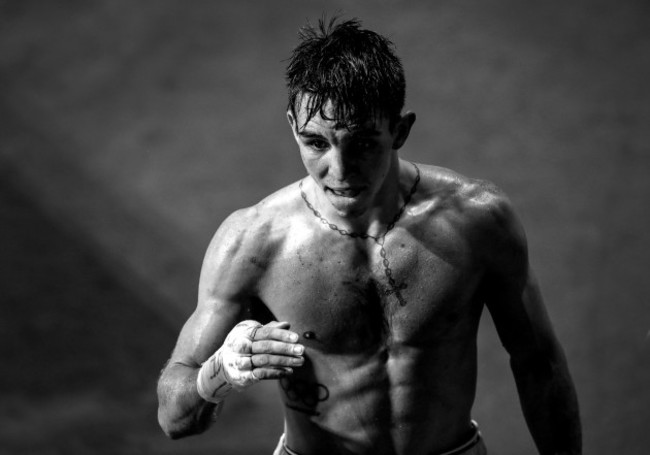 Michael Conlan following his defeat to Vladimir Nikitin