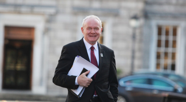 16/11/2016.  Martin McGuinness At Committees