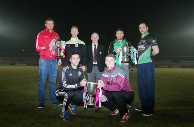 Shane McElroy, Hugh Pat McGeary, Michael Hasson, Darren Woods, Tommy Bloomer, Aidan Branagan and Brendan Rogers