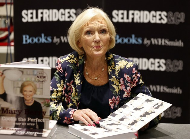 Mary Berry book signing