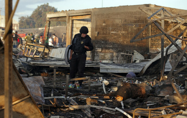 Mexico Fireworks Explosion