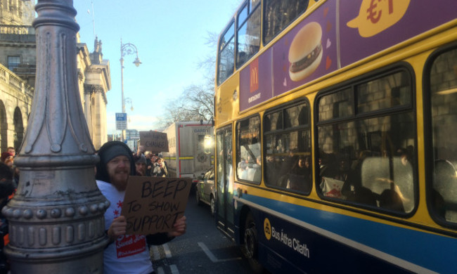 21/12/2016 Apollo House Court Case. Protesters fro