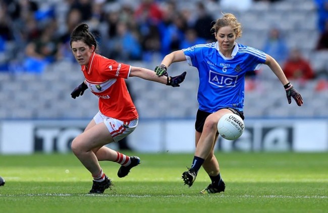 Ciara O'Sullivan with Sinead Finnegan