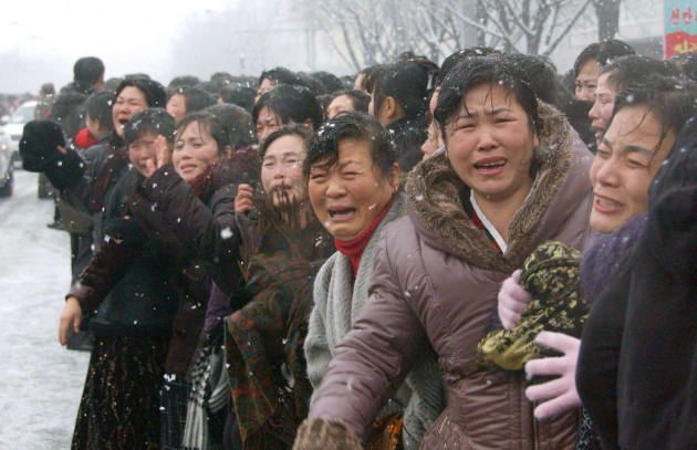 The 10 Strangest Photographs From Kim Jong Il S Funeral TheJournal Ie   Original