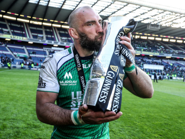 John Muldoon celebrates