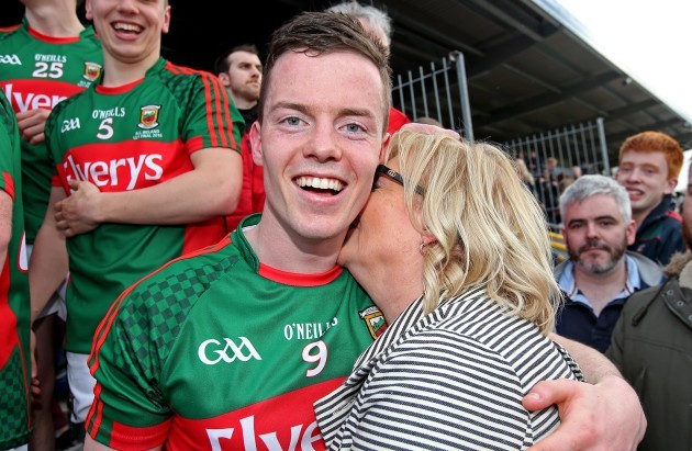 Stephen Coen with his mum Mary