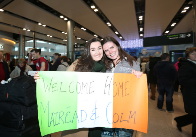 22/12/2016 People coming home for Christmas at Dub