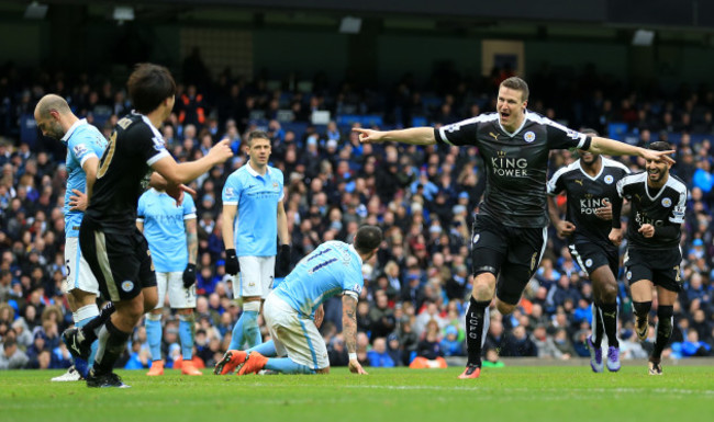 Manchester City v Leicester City - Barclays Premier League -  Etihad Stadium