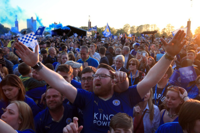 Leicester City 2015/16 Barclays Premier League Champions Parade