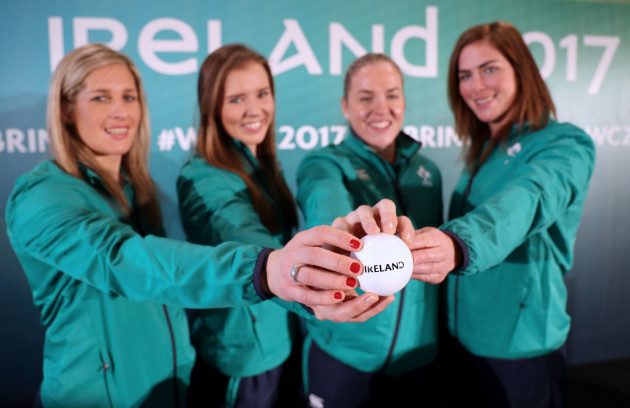 Alison Miller, Claire McLaughlin, Niamh Briggs and Nora Stapleton