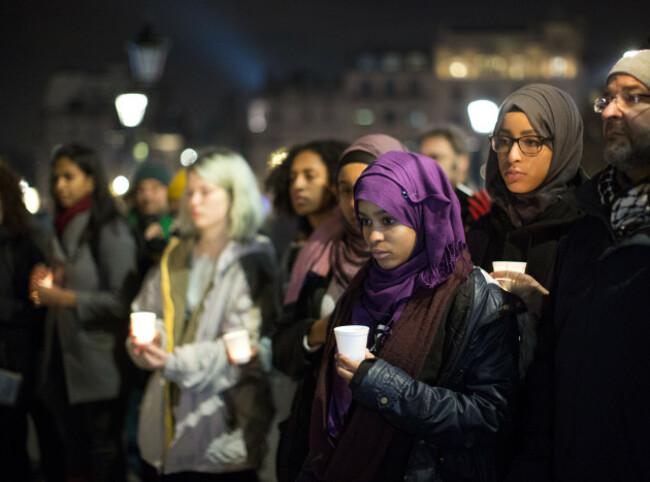 Candle Vigil for Syria - London