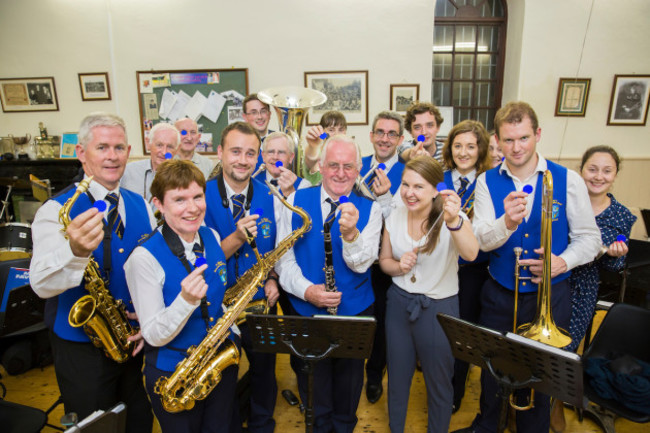 Members of St Marys Brass & Reed Band