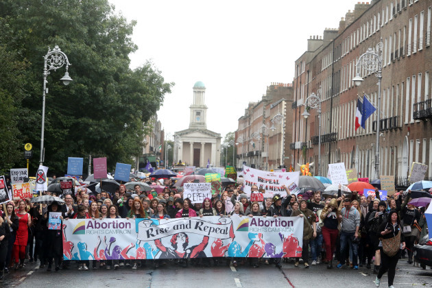 24/09/2016. 5th Annual March for Choice. Pictured