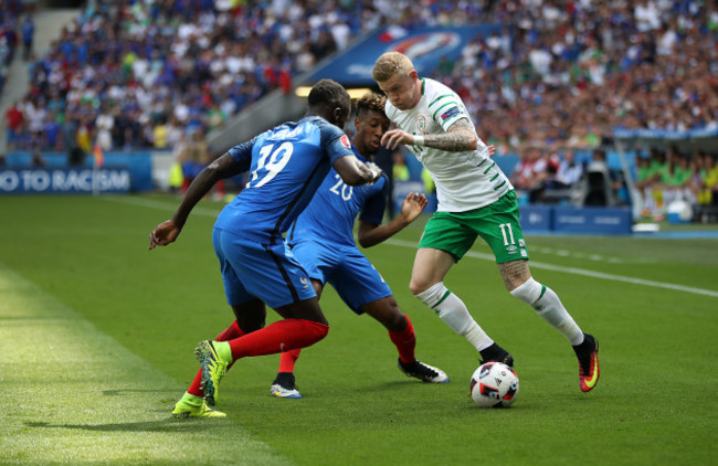 France v Republic of Ireland - UEFA Euro 2016 - Round of 16 - Stade de Lyon