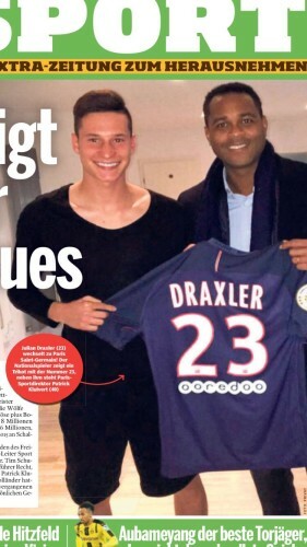 draxler psg jersey