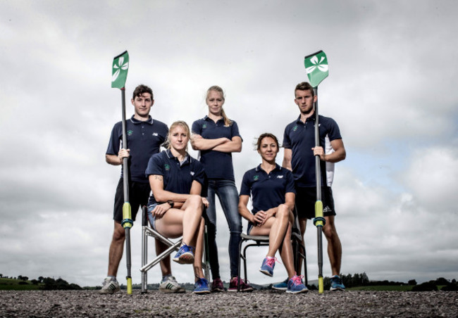 Paul O'Donovan, Sanita Puspure, Claire Lambe, Sinead Jennings and Gary O'Donovan