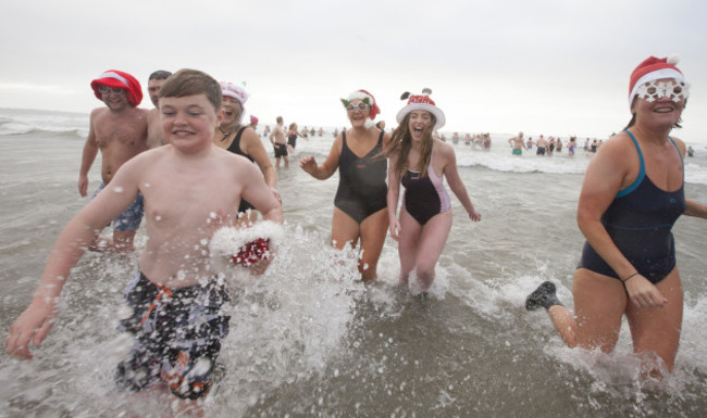 25/12/2016. Christmas Day Swim Tramore. Xmas Day s