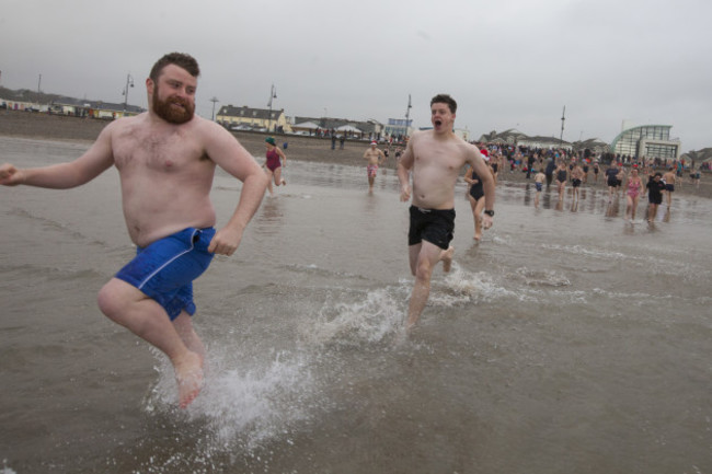 25/12/2016. Christmas Day Swim Tramore. Xmas Day s