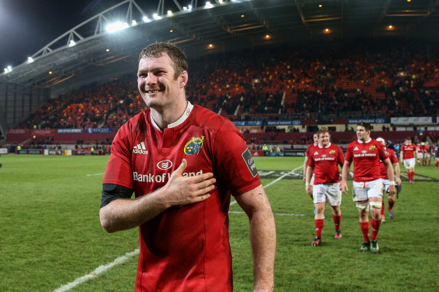 Donnacha Ryan after the game
