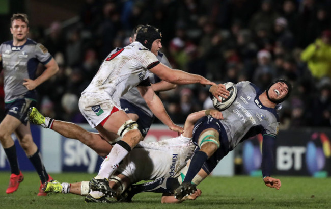 Sean Reidy and Franco van der Merwe with Ultan Dillane