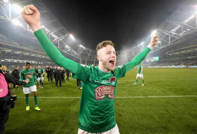 Kevin O'Connor celebrates