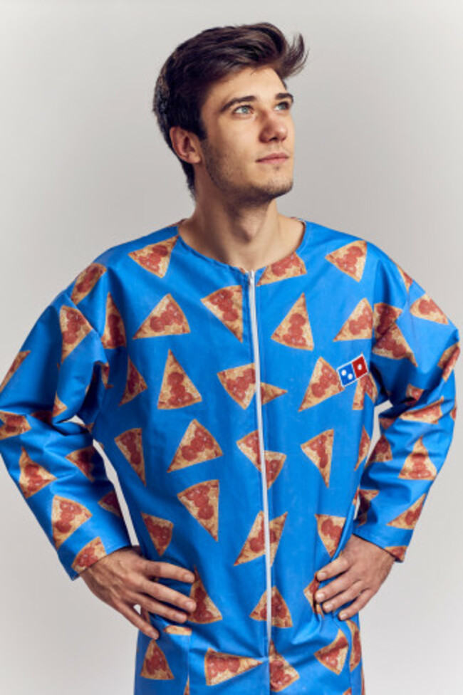 The Domino's Wipeable Onesie 10