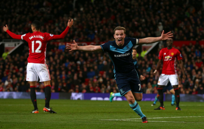 Manchester United v Middlesbrough - Premier League - Old Trafford