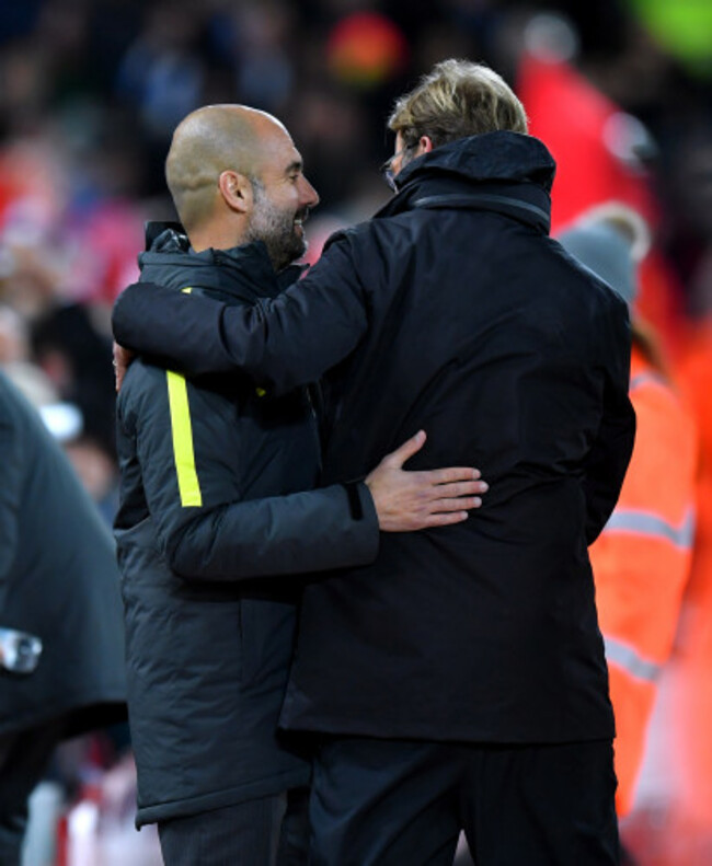 Liverpool v Manchester City - Premier League - Anfield