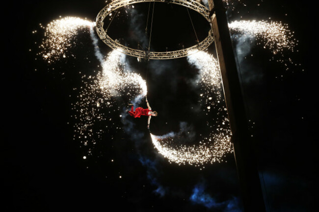 .  Fidget Feet perform over