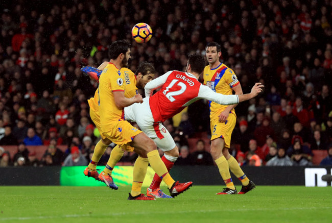 Arsenal v Crystal Palace - Premier League - Emirates Stadium