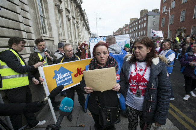 03/01/2017. Apollo House - Home Sweet HomeProtest.