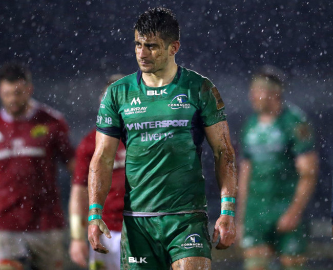 Tiernan O&rsquo;Halloran dejected after the game