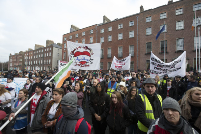 03/01/2017. Apollo House - Home Sweet Home Protest